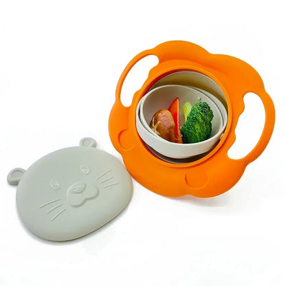 Baby Spill-Proof Bowl – Anti-Tip Suction Feeding Design
