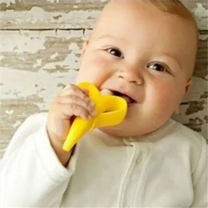 Baby Banana Toothbrush – Gentle Gum Massage & First Teeth Care