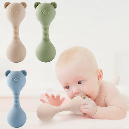 Baby Silicone Rattles – Sensory Development & Safe Teething Toy