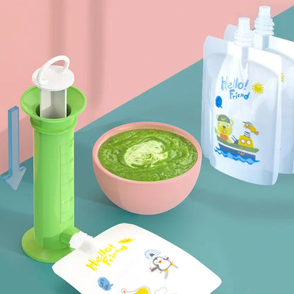 Baby Food Puree Filling Dispenser – Fast Meal Prep for Busy Parents
