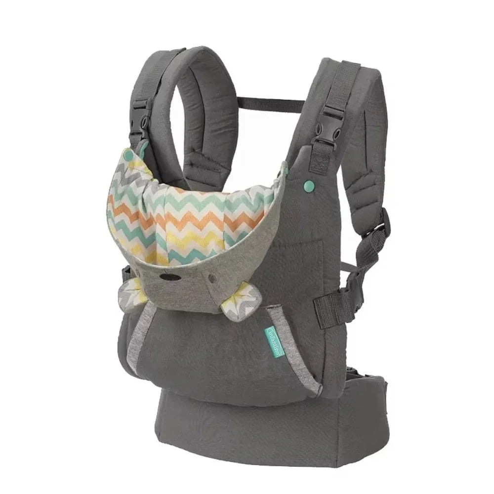 Ergonomic 4-in-1 Kangaroo with Hat