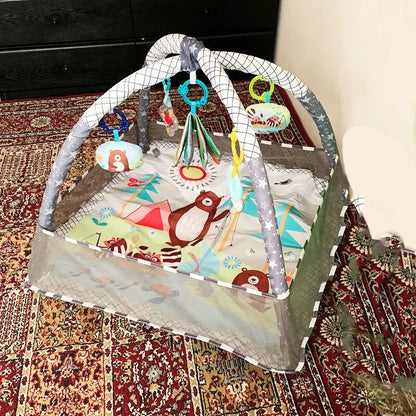 Baby Fitness Frame Crawling Play Mat – Early Muscle & Sensory Development Set