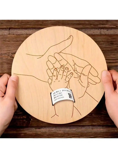 Engraved hospital keepsake for newborns – An eternal memory of Welcome to the world